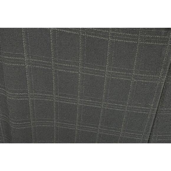 Christopher & Banks Signature Slimming Black Plaid Straight Leg Stretchy Pant XL - Picture 5 of 8